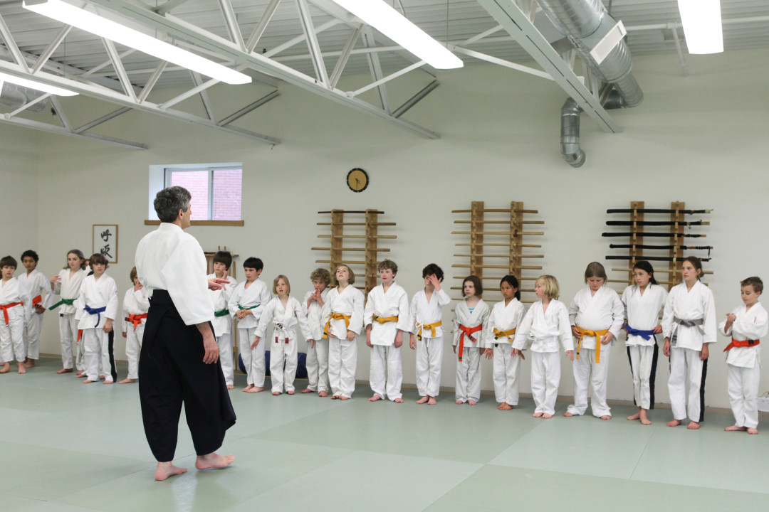 youth martial arts program aikido is full of lessons to last lifetime